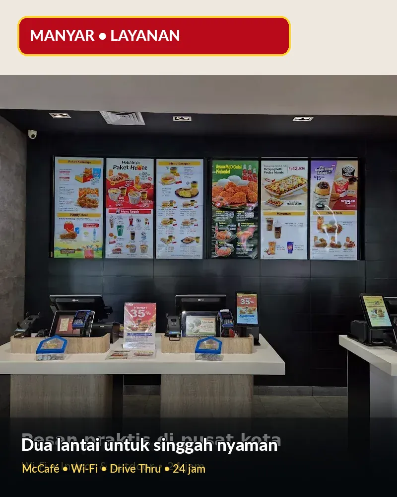 Area makan dan pelayanan restoran